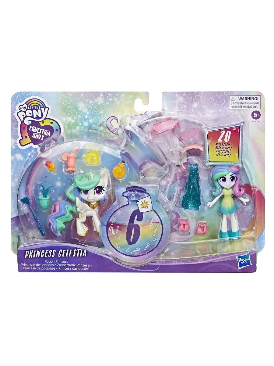 Набор игровой Май Литтл Пони Волшебное зеркало Принцесса Селестия My Little  Pony 16077486 купить в интернет-магазине Wildberries