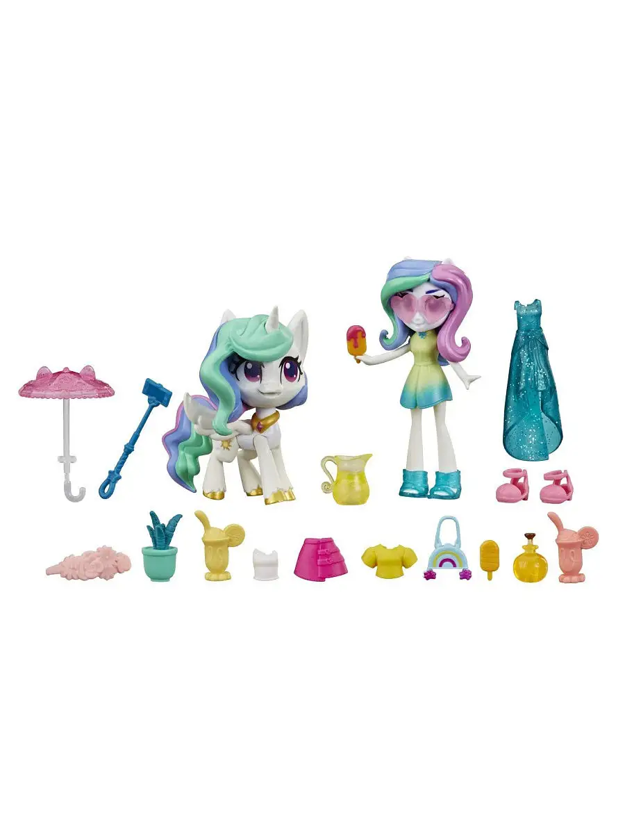 Набор игровой Май Литтл Пони Волшебное зеркало Принцесса Селестия My Little  Pony 16077486 купить в интернет-магазине Wildberries