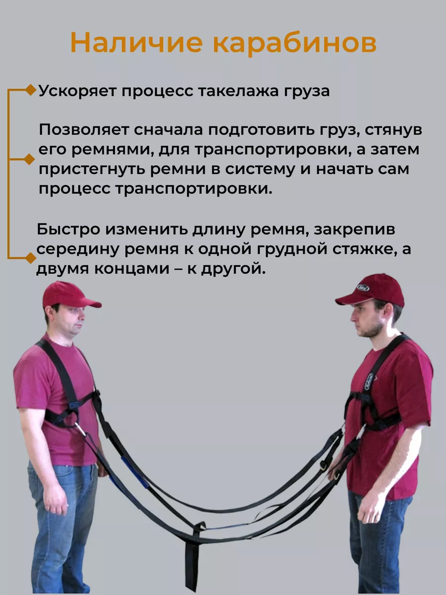 Ремни такелажные с карабинами O-029 Yukon 16085465 купить за 4 958 ₽ в  интернет-магазине Wildberries