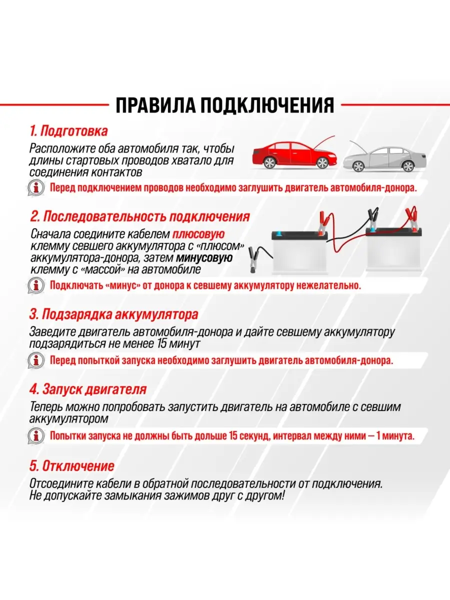 Провода прикуривания 400А RE-START 3м SKYWAY. 16139070 купить за 2 280 ₽ в  интернет-магазине Wildberries