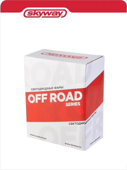 SKYWAY Фара светодиодная OFF ROAD 12V 24V 36W 6000K, 30 Вт, фото 3