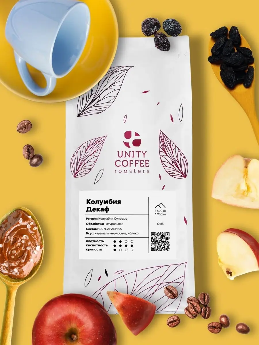 Молотый кофе Колумбия Декаф 1 кг без кофеина UNITY COFFEE 16142356 купить  за 2 373 ₽ в интернет-магазине Wildberries