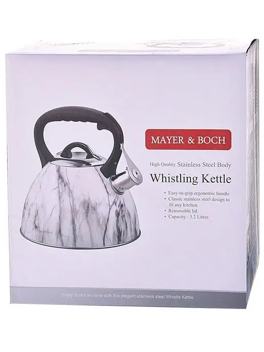 Чайник со свистком для плиты 3,2 л - фото 4