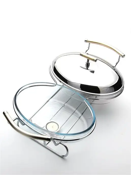 Мармит двойной 1,5 + 1,5 л. - фото 1