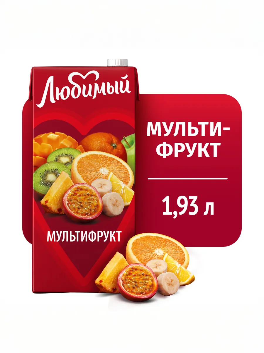 Напиток сокосодержащий со вкусом Тропический микс 1.93л