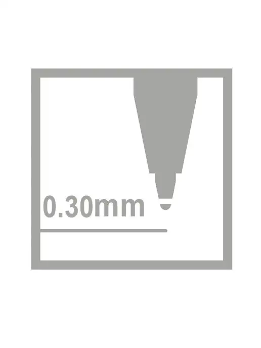 STABILO Стержень для шариковых ручек 0,3мм, синий, 10 шт 105мм, 10 шт, фото 3