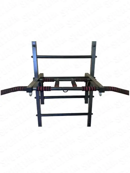Sportlim Турник 3 хвата для шведской стенки, серый, фото 3