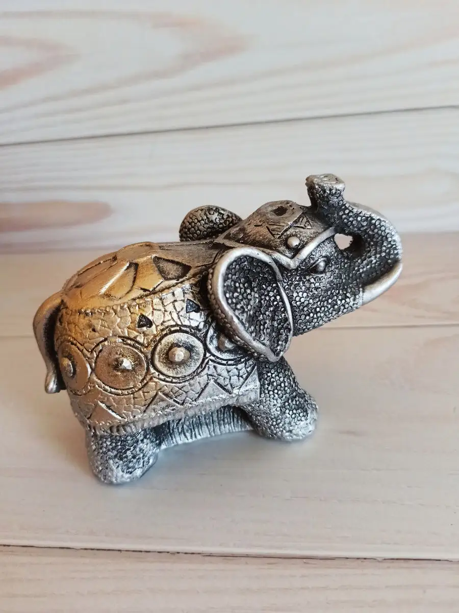 Сувенир 'Слон' на мраморной подставке БР-02э
