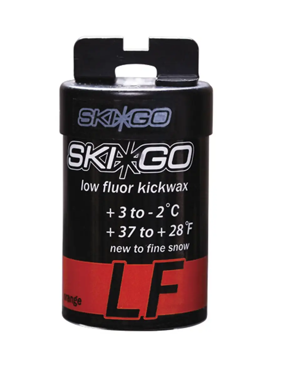 Фторовая мазь держания Ski-Go LF Kickwax оранжевая, 45г