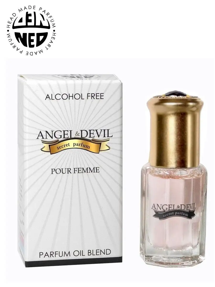 Масляные духи роликовые ANGEL & DEVIL 6 мл Neo Parfum 16246105 купить за  160 ₽ в интернет-магазине Wildberries