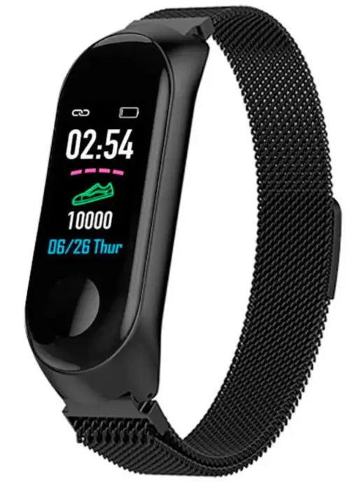 BandRate Smart Смарт-часы фитнес браслет подарочный набор new на подарок, черный