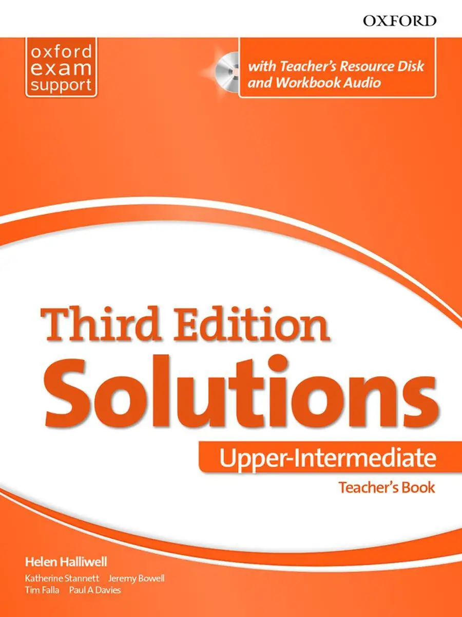 Solutions(3ed)Upper-Intermediate Teachers Book+TR Disk+CD Oxford University  Press 16273266 купить за 4 199 ₽ в интернет-магазине Wildberries