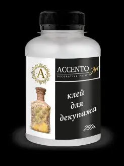 Клей для декупажа 250г AccentO ART AccentO 16324940 купить за 259 ₽ в интернет-магазине Wildberries