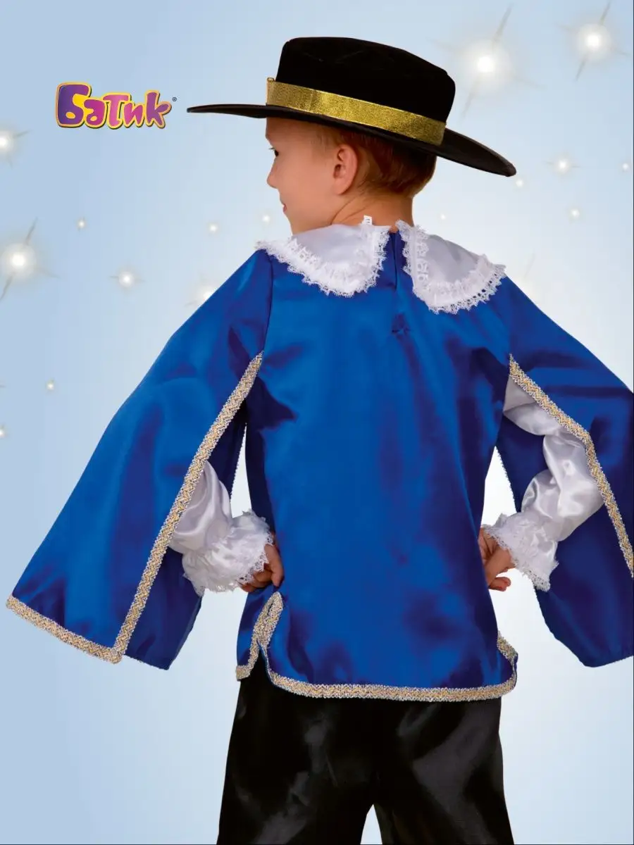Детский новогодний костюм мушкетера своими руками