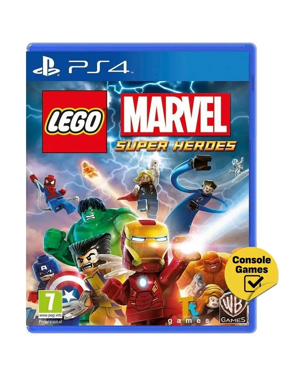 PS4 Lego Marvel Super Heroes Игра для PS4 16426561 купить в  интернет-магазине Wildberries