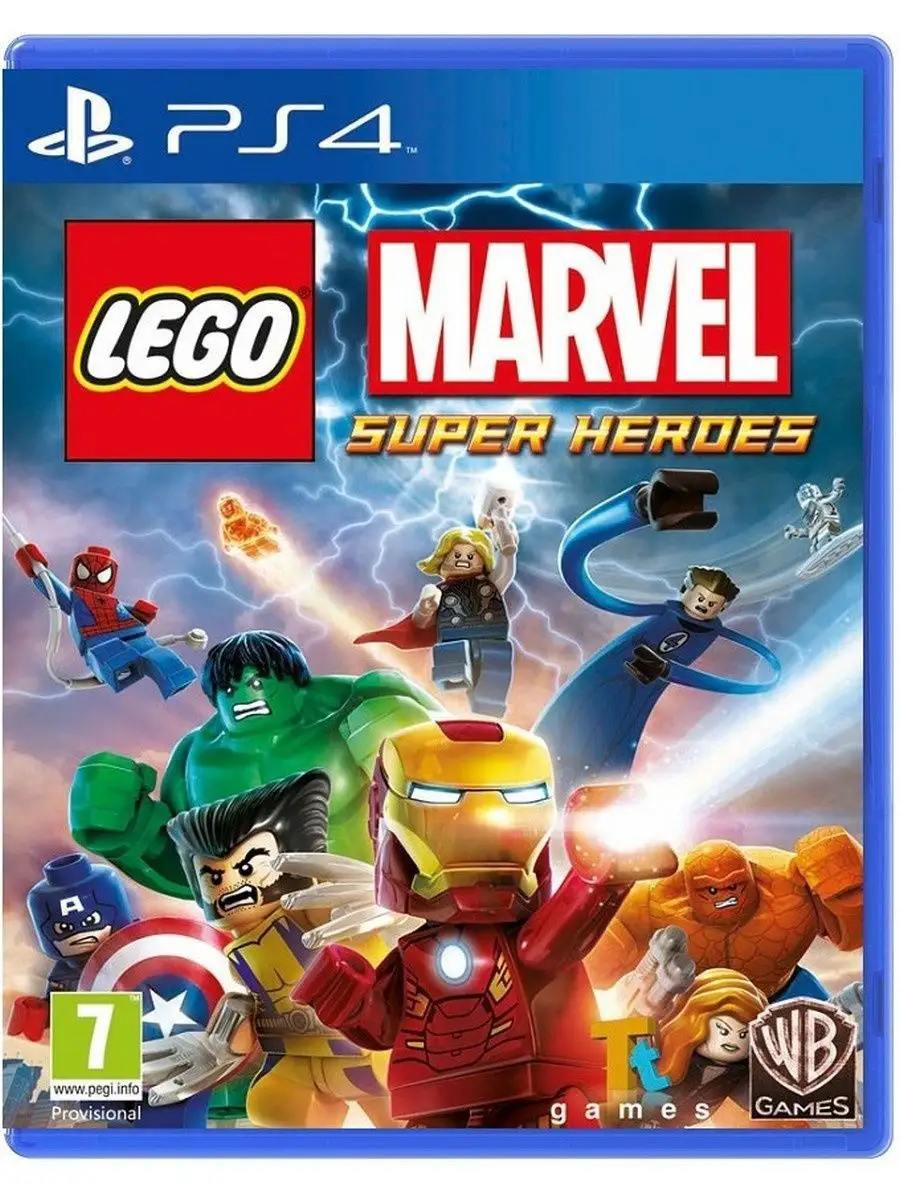 PS4 Lego Marvel Super Heroes Игра для PS4 16426561 купить в  интернет-магазине Wildberries