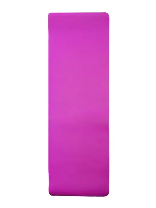 HomeFitness Коврик для йоги и фитнеса спортивный 4 мм, розовый, фото 7