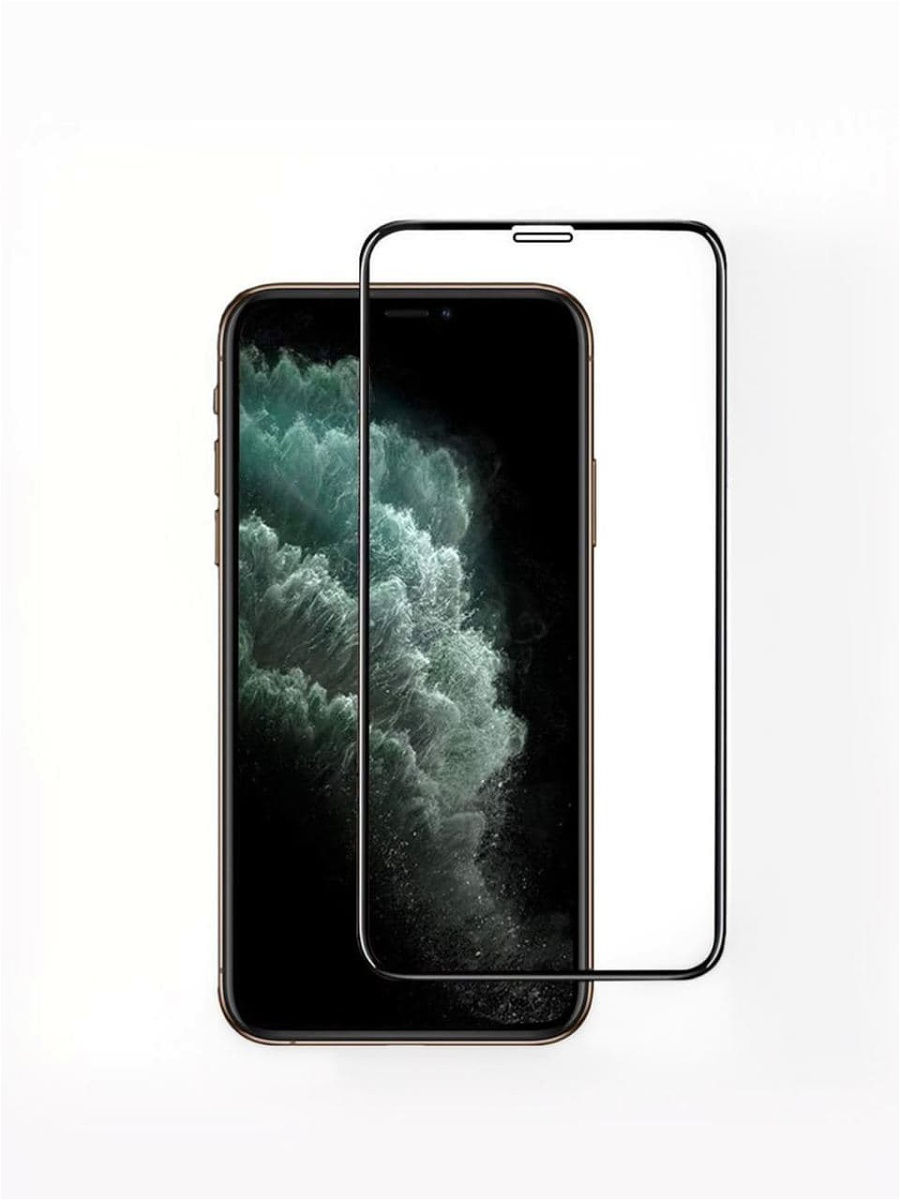 Защитное стекло с силиконовыми бортиками для iPhone XR / 11 viSt 16474231  купить в интернет-магазине Wildberries