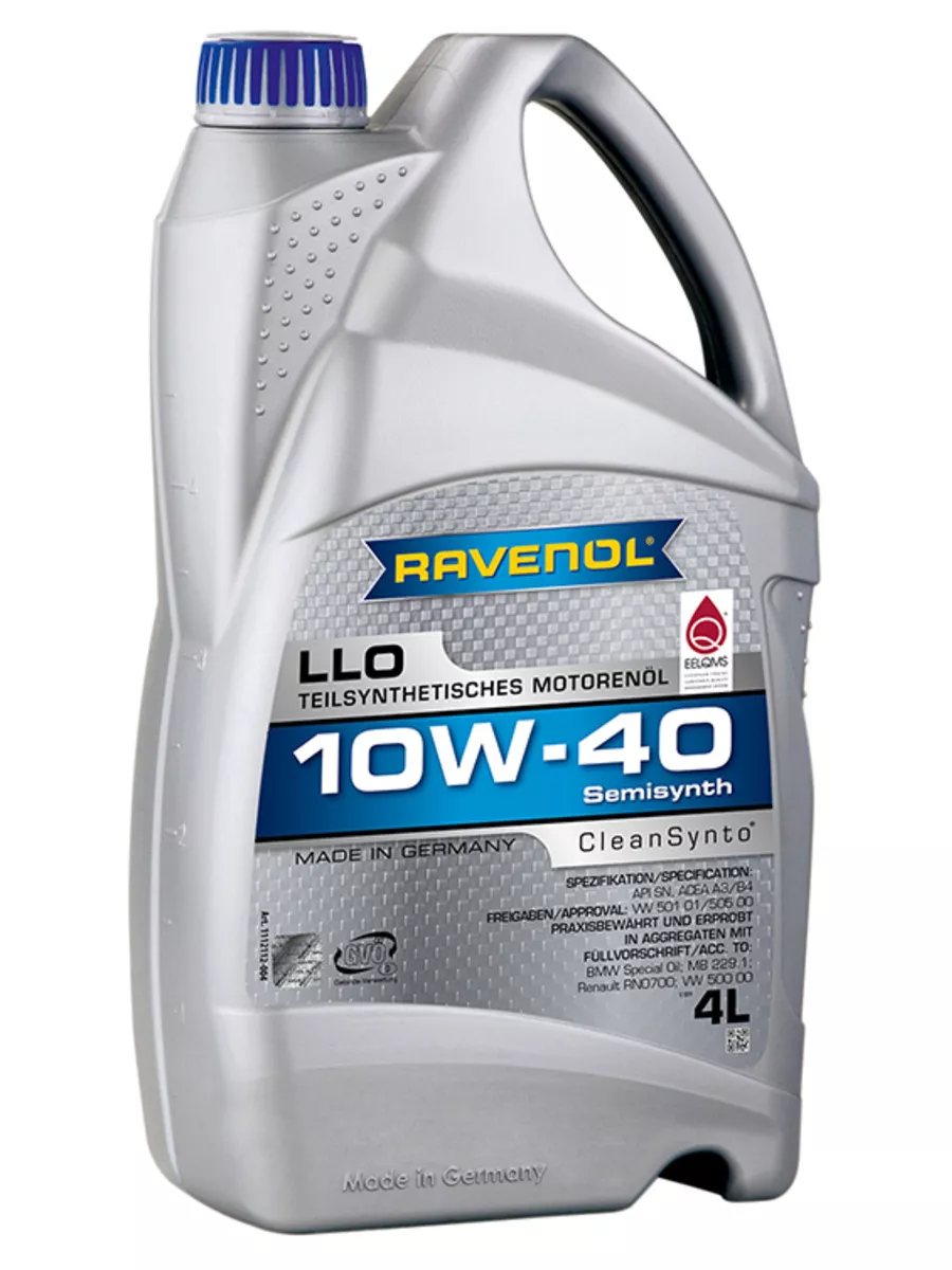 Моторное масло RAVENOL LLO 10W-40, 4 литра RAVENOL 16498354 купить за 4 026  ₽ в интернет-магазине Wildberries