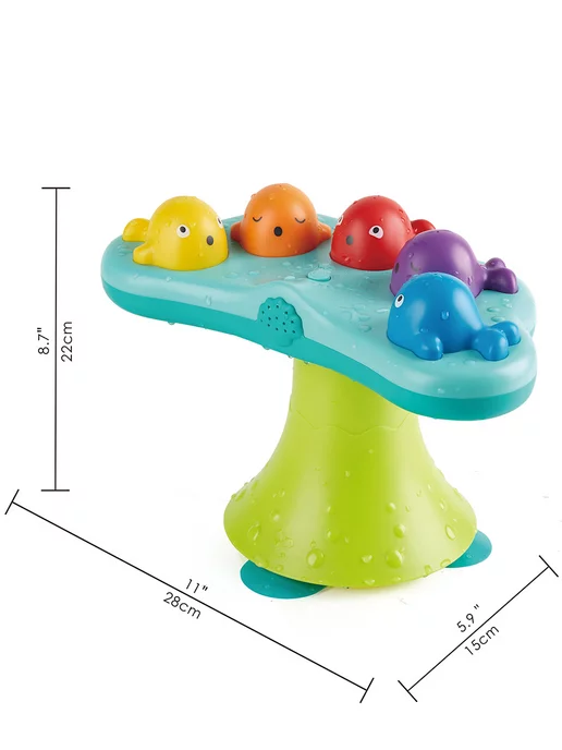 HAPE Игрушка для купания "Музыкальный фонтан", голубой, фото 3