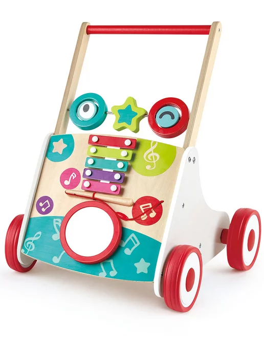 HAPE Музыкальный ходунок Каталка, голубой, фото 9