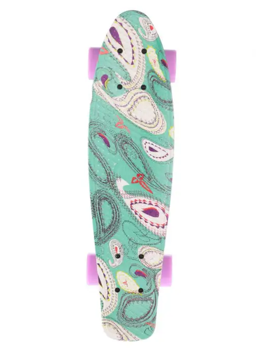 Fish Skateboards Скейтборд 22" (шасси ALU, PU 78А 59*45 мм, ABEC-7 Chrome, ви…, 59x45 мм, фото 2