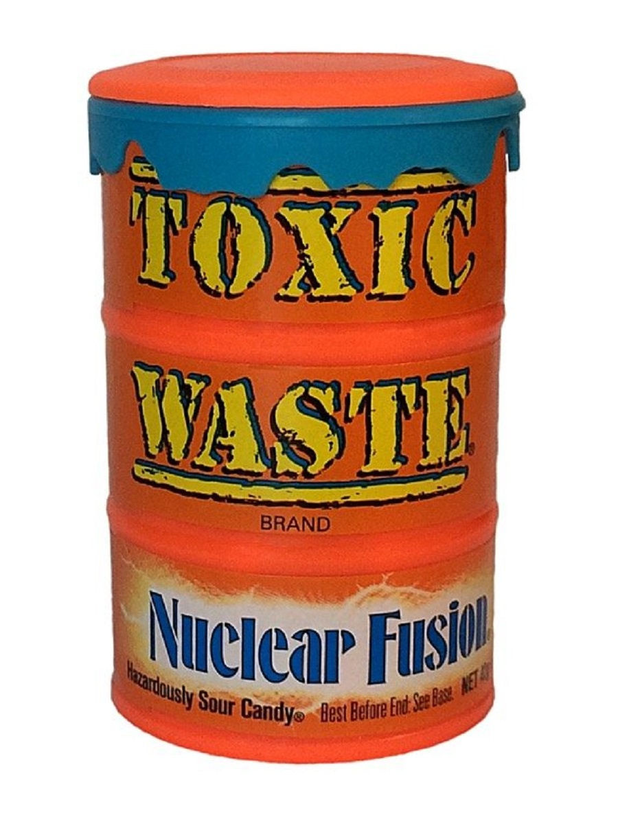 Токсик конфеты. Леденцы Toxic waste nuclear Fusion 42гр. Конфеты Токсик Вейст. Toxic waste 42гр. Токсик леденцы Фьюжин 42гр (оранжевая бочка).