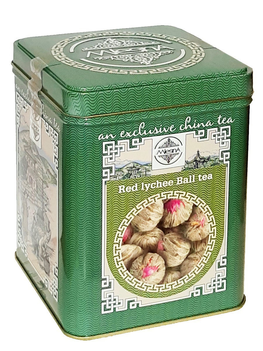 Чай млесна купить. Чай зеленый Mlesna с ароматом саусэп. Зеленый чай с личи. Чай с личи.