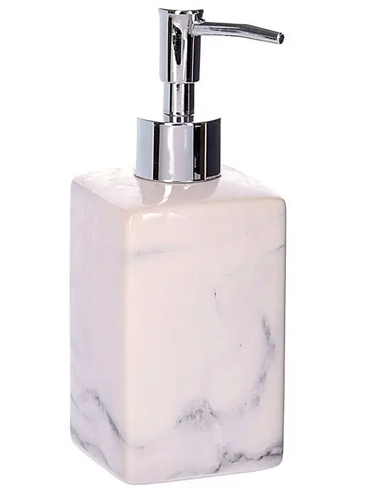 Набор аксессуаров для ванной комнаты керамика 4 предмета - фото 5