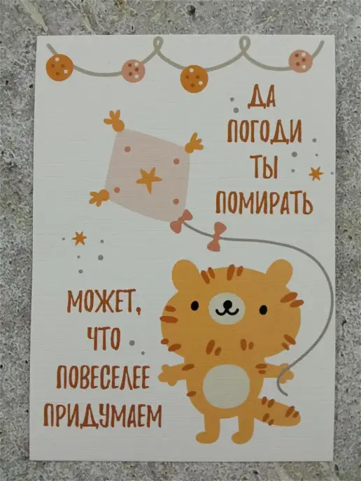 PaperFox Набор открыток почтовых авторских для посткроссинга, белый, фото 3