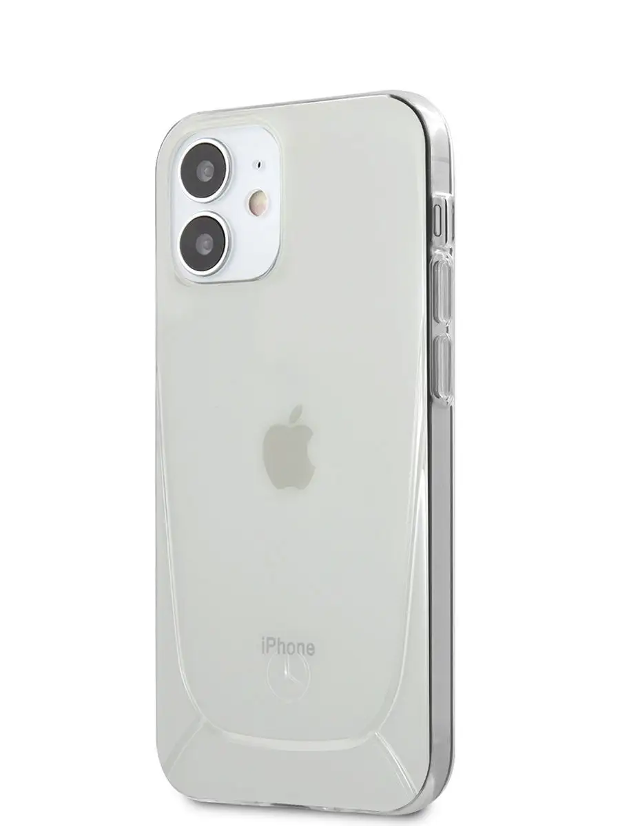 Чехол для iPhone 12 mini (5.4) PC/TPU Transparent line Embossed 1 Hard  Clear MERCEDES-BENZ 16690047 купить за 591 ₽ в интернет-магазине Wildberries