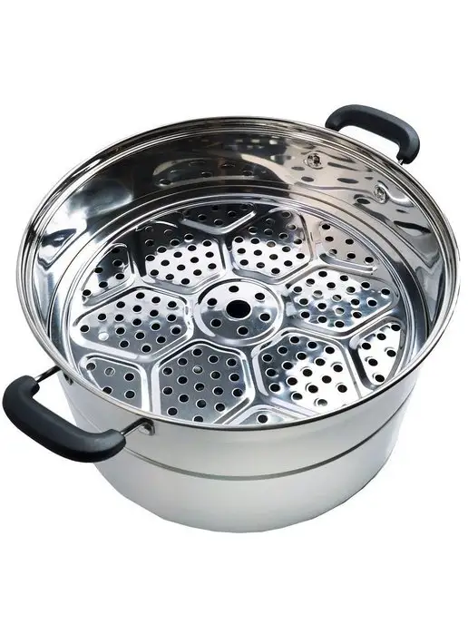 Мантоварка пароварка из нержавеющей стали 4 яруса - фото 12