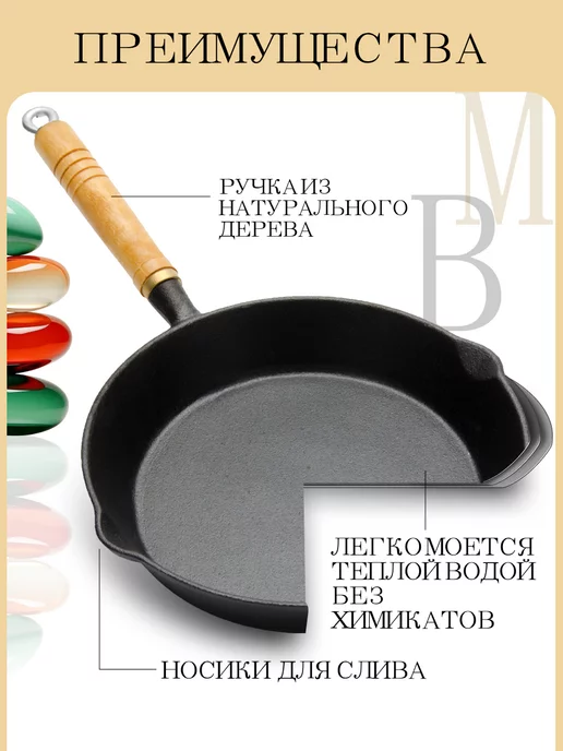 Чугунная сковорода - фото 12