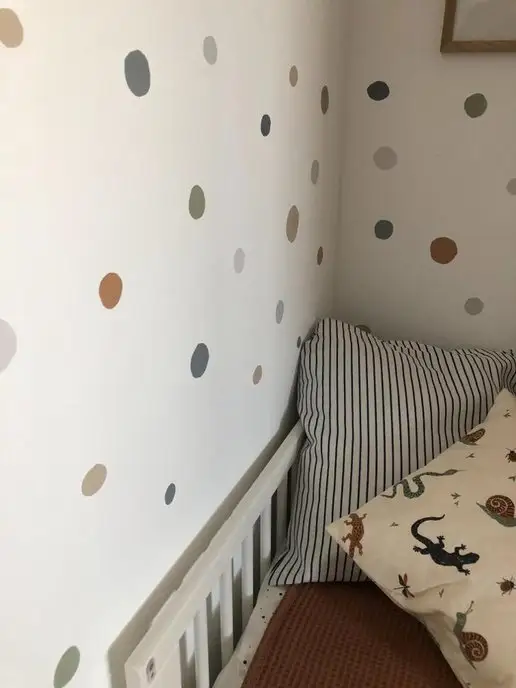 Bumashka Shop Интерьерные наклейки на стену горошек, вариант, фото 4