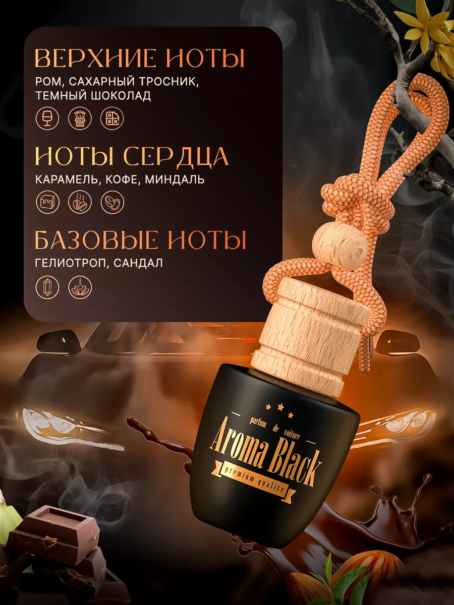 Ароматизатор для автомобиля №26 Aroma-Black 16815752 купить за 352 ₽ в  интернет-магазине Wildberries