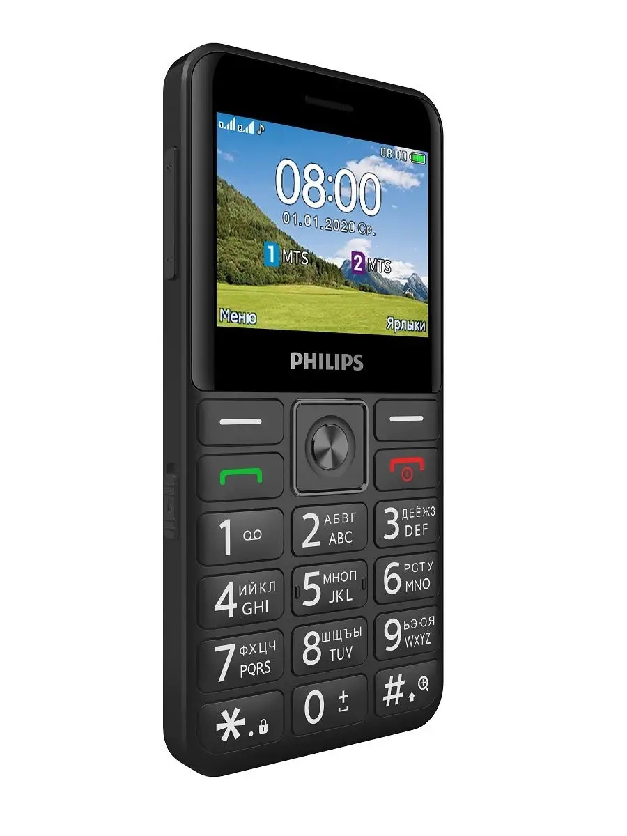 Мобильный телефон Xenium E207 Philips 16832040 купить в интернет-магазине  Wildberries