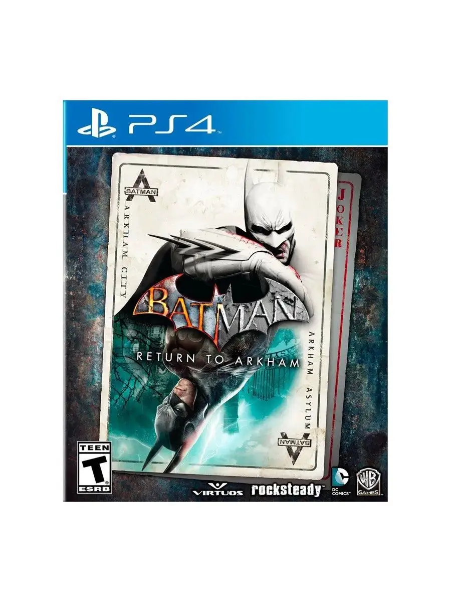 Batman Return to Arkham City + Arkham Asylum Ps4 - PS5 PlayStation 16833257  купить за 1 588 ₽ в интернет-магазине Wildberries