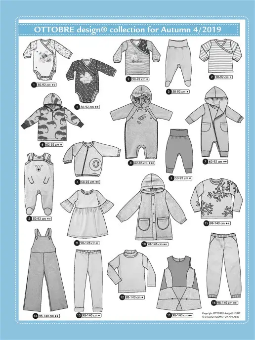 OTTOBRE design журнал kids 4 2019, вариант, фото 2