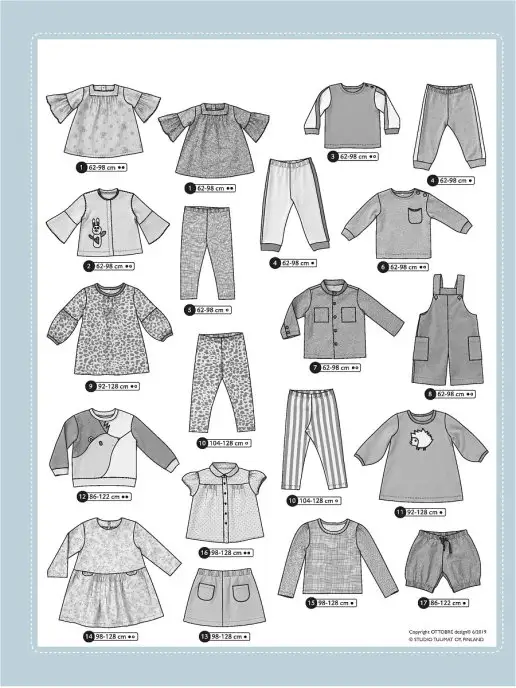 OTTOBRE design журнал kids 6 2019, вариант, фото 2