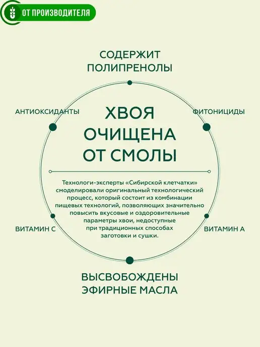 Сибирская клетчатка Хвойный чай с мятой, 20 пакетиков, вариант, фото 3