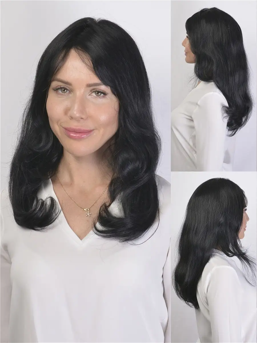 Натуральный парик ручной работы Natalie Elegant Hair Collection 16877092  купить за 27 586 ₽ в интернет-магазине Wildberries