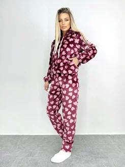 Костюм домашний теплый MSM-Victoria 16900977 купить за 1 567 ₽ в интернет-магазине Wildberries