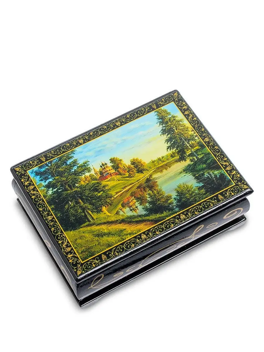 Шкатулка в технике декупаж (8х10х4)