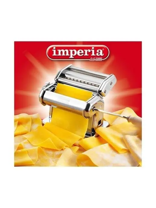 Imperia & Monferrina Итальянская лапшерезка-тестораскатка Imperia 100, серый, фото 6