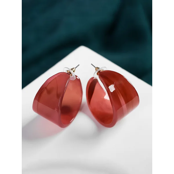 Серьги-кольца «Романтика»
