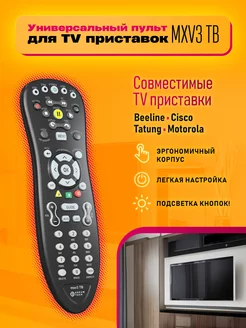 Пульт универсальный для TV и приставок Dream Tech 16957323 купить за 240 ₽ в интернет-магазине Wildberries