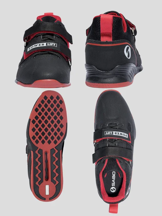 SABOSPORTS Штангетки PowerLift Classic 20, черный, фото 7