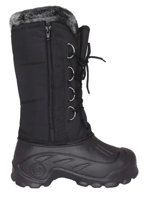 Snowboot Сноубутсы Сапоги Зимние, черный, фото 4