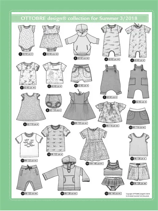 OTTOBRE design журнал kids 3 2018, вариант, фото 2