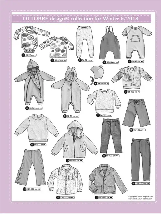 OTTOBRE design журнал kids 6 2018, вариант, фото 2